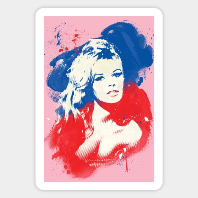 B. B. - Fashion Icons Pop Art Sticker by everyplatewebreak